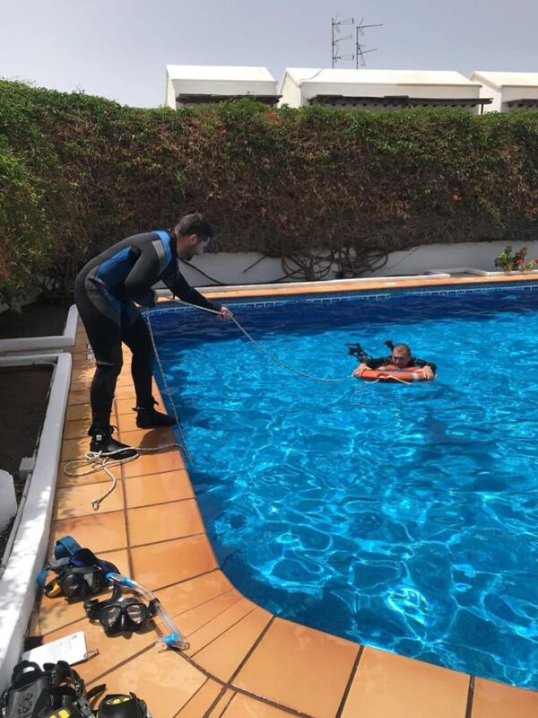 PADI Rescue Diver en Lanzarote